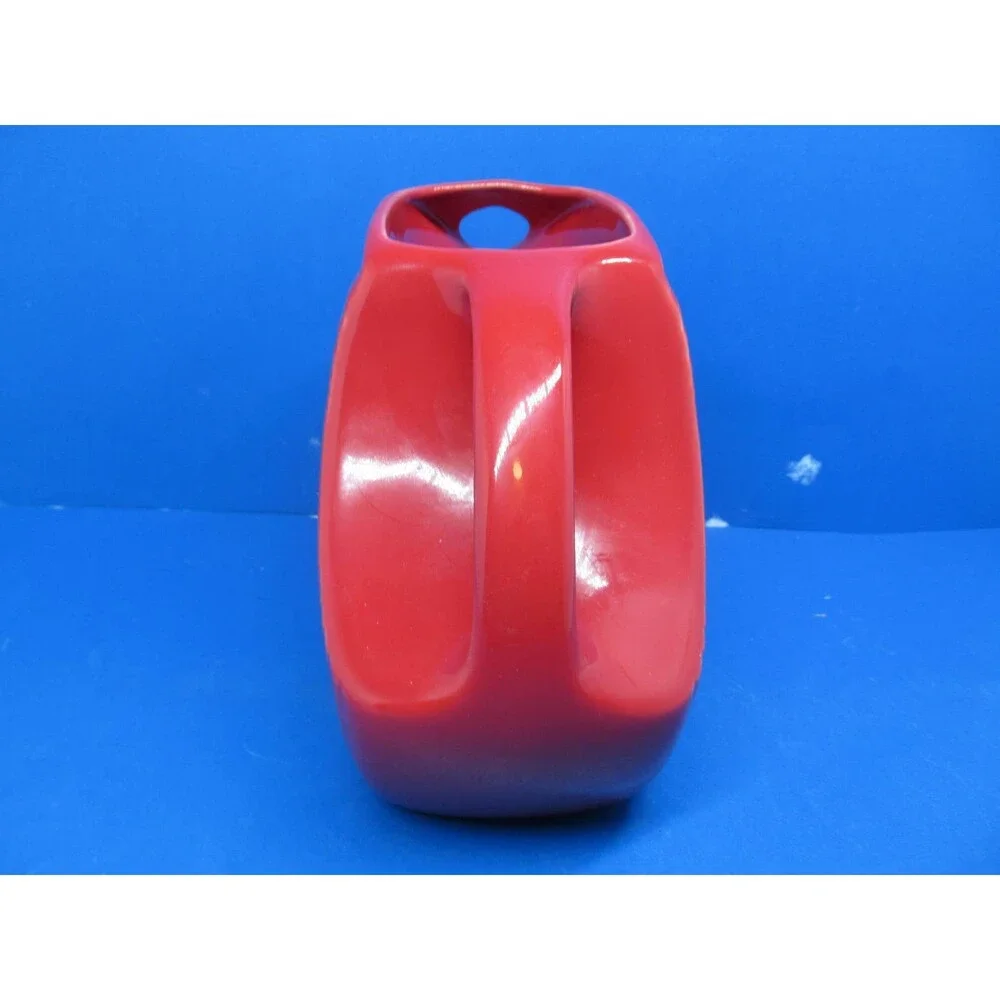 Fiestaware Red Disk Water Pitcher 7 1/4